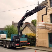 Porteur grue déménagement 35